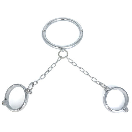 Collier et menottes NECKOP 37 cm de BDSMaster