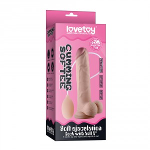 Gode Cumming Squirting éjaculateur de 19  x 4.5 cm