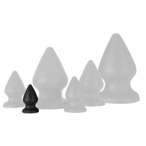 Plug silicone IKONYK Noir S 6 x 4cm