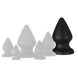 Plug silicone IKONYK Noir 3XL 16 x 10.5cm