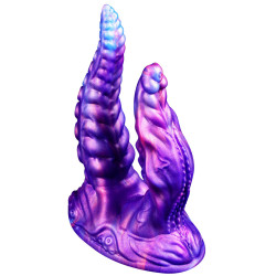 Double Gode Tentacule POOLIK de 18 x 4.7 cm