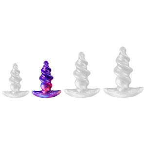 Plug silicone SPIRALTAL Violet S 12 x 5cm