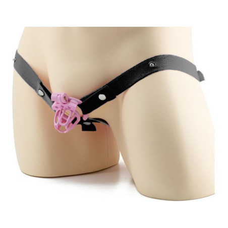 Support pour Cage de chasteté élastique Noir
