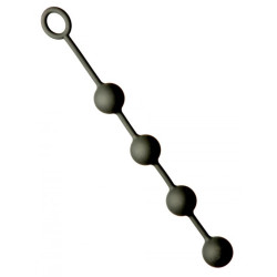 Boules anales QUATUOR Noires de 52 cm - Diamètre 6 cm