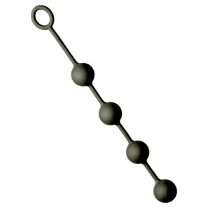 Boules anales QUATUOR Noires de 52 cm - Diamètre 6 cm