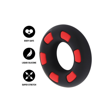 Cockring en silicone SUPER STUD - Diamètre 30 mm