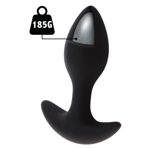Plug anal lesté OMASS M de 8 x 3.5 cm | Poids de 185gr