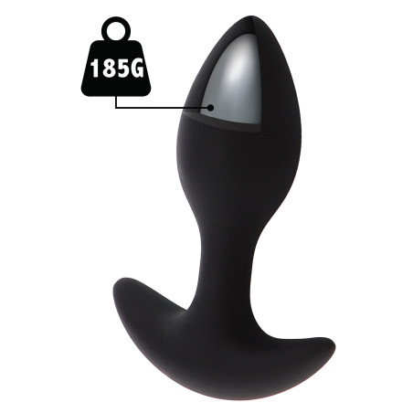 Plug anal lesté OMASS M de 8 x 3.5 cm | Poids de 185gr