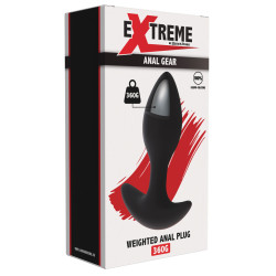 Plug anal lesté OMASS L 10.5 x 4 cm avec Poids de 360gr 2