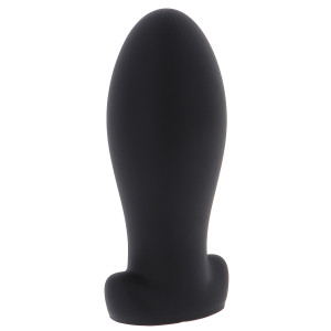 Plug anal EGG STRETCH L de 14 x 6.3 cm Noir