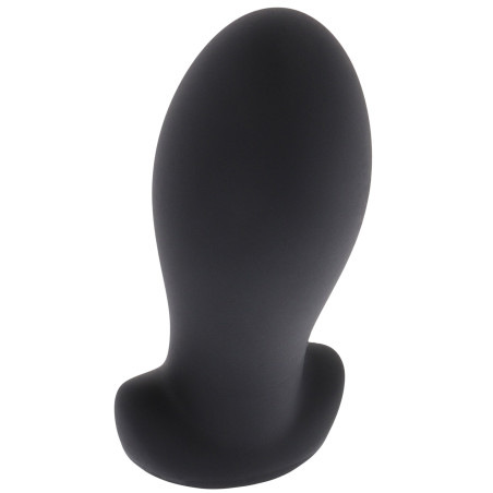 Plug anal EGG STRETCH Noir de 15.5 x 7.3 cm
