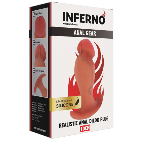 Plug anal INFERDICK S de 8.5 x 3 cm