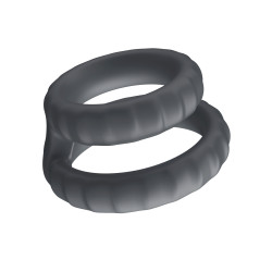 Cockring Silicone BOLD DOUBLE 30 et 40 mm