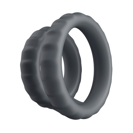 Cockring Silicone BOLD DOUBLE 30 et 40 mm