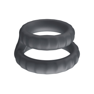 Cockring Silicone BOLD DOUBLE 30 et 40 mm