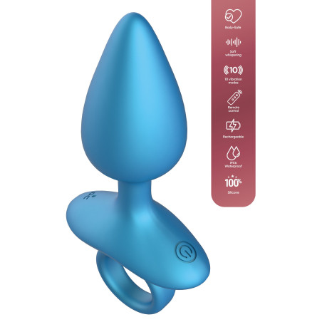 Plug vibrant BLUECONE 8 x 3.5cm