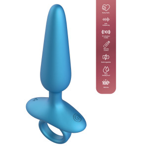 Plug vibrant BLUELONG 10 x 2.7cm
