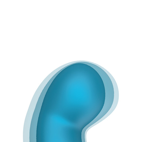 Stimulateur prostatique vibrant BLUESPOT 10 x 3.5cm