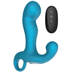 Stimulateur prostatique vibrant BLUESPOT 10 x 3.5cm