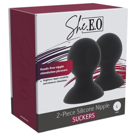 Suce Tétons SUCKERS L 55mm