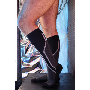 Chaussettes hautes SIR SPLURGE Breedwell Noires