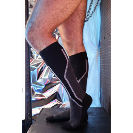 Chaussettes hautes SIR SPLURGE Breedwell Noires