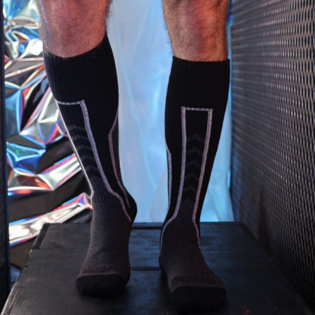 Chaussettes hautes SIR SPLURGE Breedwell Noires