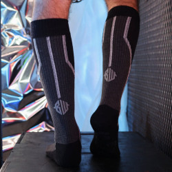Chaussettes hautes SIR SPLURGE Breedwell Noires 2