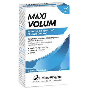 Sperme augmenté MAXI VOLUM - 60 gélules