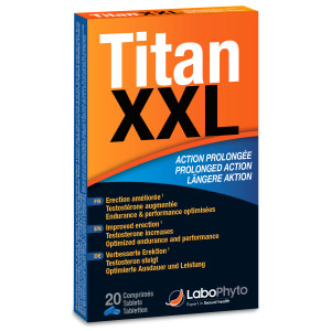TITAN XXL Stimulant Action prolongée - 20 comprimés