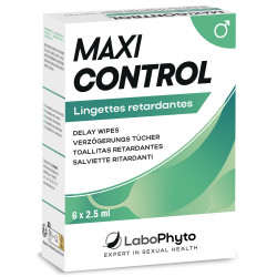 Lingettes retardantes MAXI CONTROL de Labophyto x6