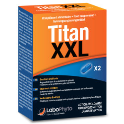 TITAN XXL Stimulant Action prolongée - 2 comprimés