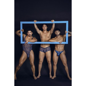 Boxer sexy LINFET Bleu