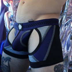 Jock Boxer MISTER LUXE Bleu marine de  Breedwell