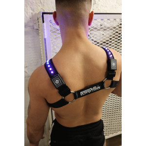 Harnais lumineux PRISMAGLOW de Breedwell - 140 modes
