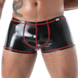 Boxer en latex SECOND SKIN Noir