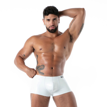 Boxer en latex SECOND SKIN Blanc de TOF Paris