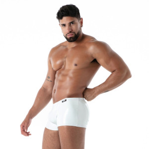 Boxer en latex SECOND SKIN Blanc de TOF Paris