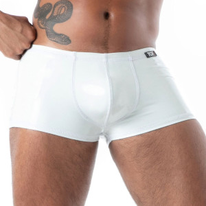 Boxer en latex SECOND SKIN Blanc