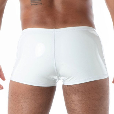 Boxer en latex SECOND SKIN Blanc de TOF Paris
