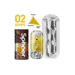 Masturbateur SPINNER DX02 BUMPS de Tenga 2