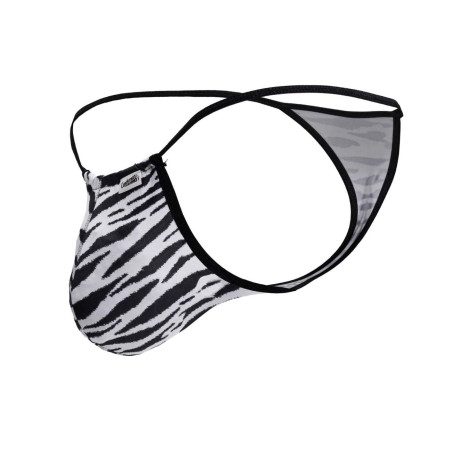 String fin ANOMIS Zèbre Blanc-Noir