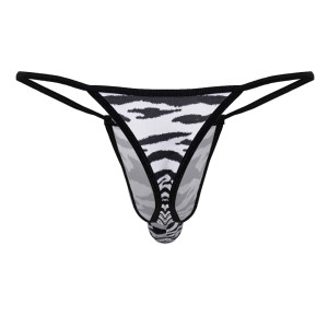 String fin ANOMIS Zèbre Blanc-Noir