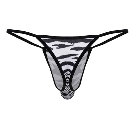 String fin ANOMIS Zèbre Blanc-Noir