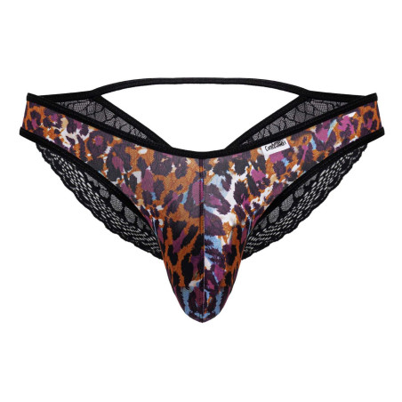 Slip sexy LEOLACEN Léopard Couleurs