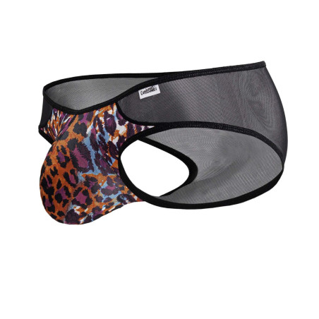 Slip sexy LEOZIT Léopard Couleurs