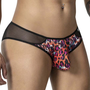 Slip sexy LEOZIT Léopard Couleurs