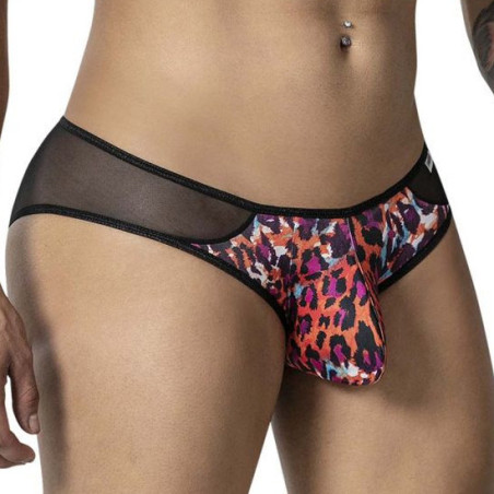 Slip sexy LEOZIT Léopard Couleurs