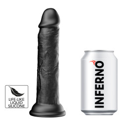 Gode réaliste DICKDONG Noir M 17 x 3.7cm