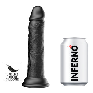 Gode réaliste DICKDONG Noir M 17 x 3.7cm